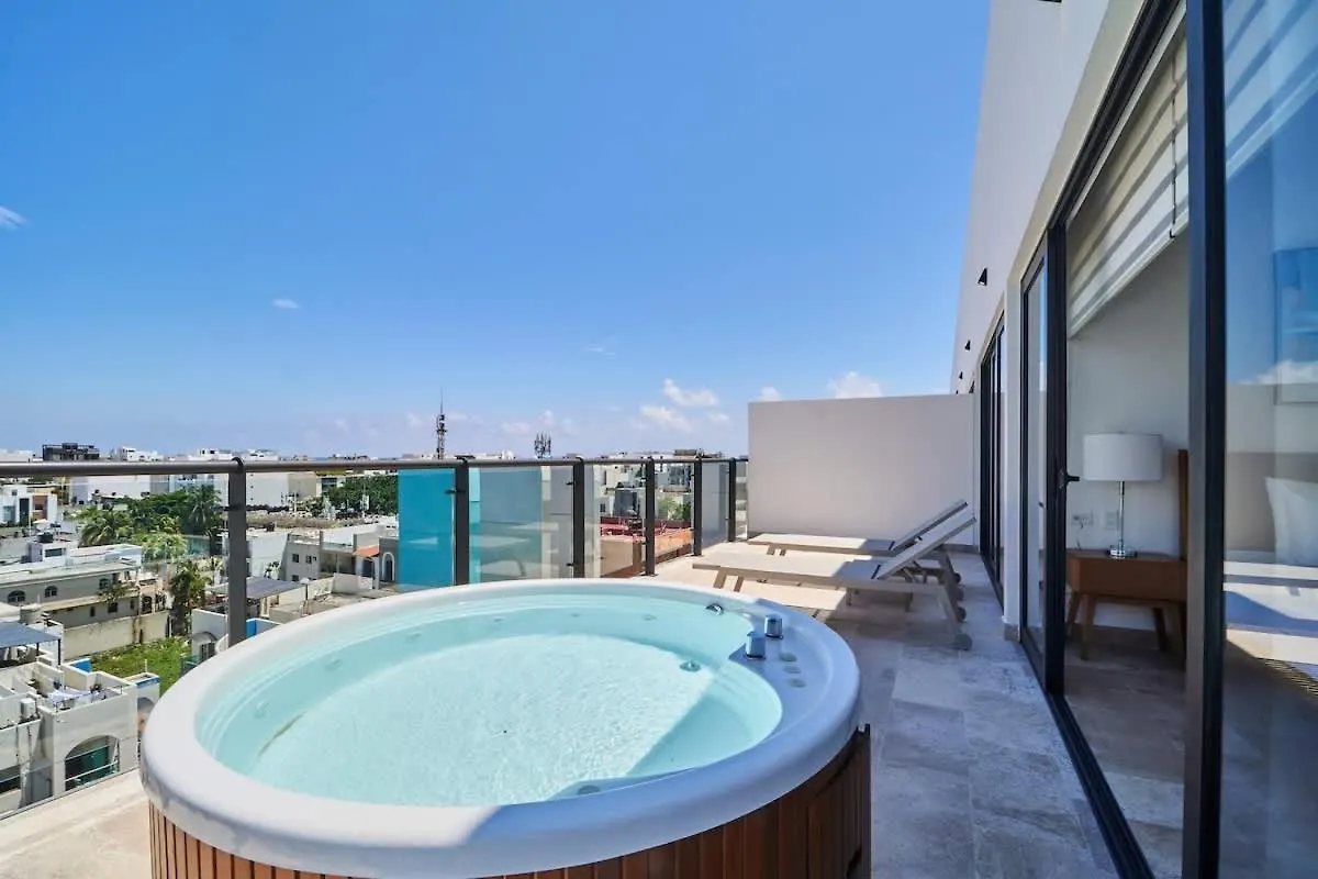 Luxury 2-Story Apt With Jacuzzi Playa del Carmen 0*,  Mexico