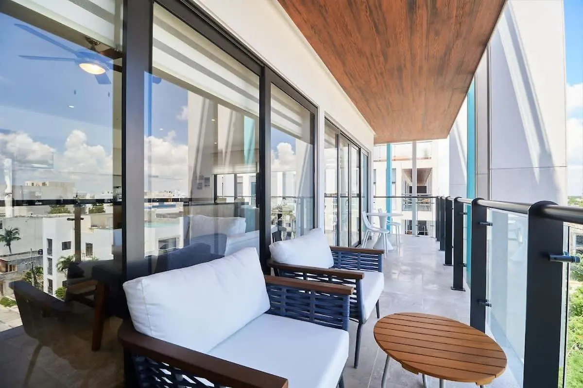 Apartment Luxury 2-Story Apt With Jacuzzi Playa del Carmen